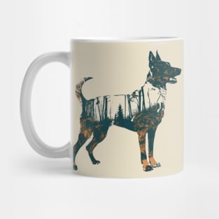 Hunting Dog and Nature Mug